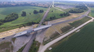 Photo of intersecting highways in rural Missouri. Photo courtesy Boonslick RPC