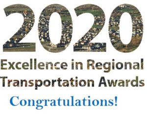 2020 Excellence in Regional Transportation Awards logo